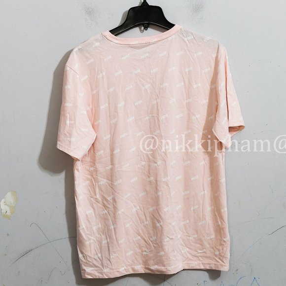 Puma Ladies' Boyfriend Logo Tee  in PInk - Picture 4 of 5